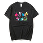 Letter Print Cotton T Shirt Fashion Brand Short Sleeve Tops Man Women Summer New Cool Tees Loose Men's Clothing