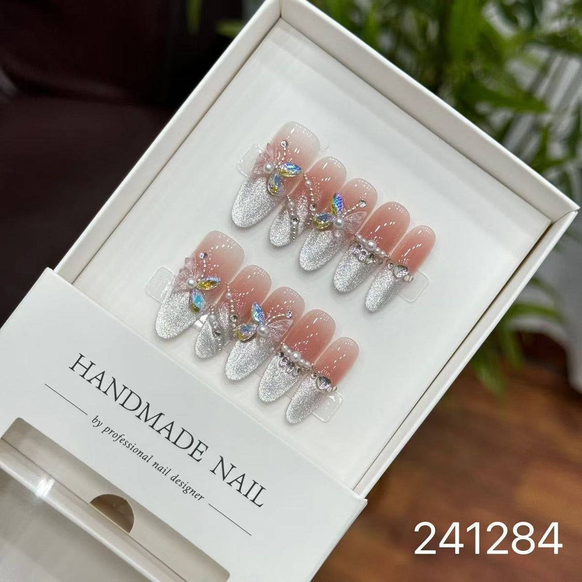 1028- Handmade press on nails fake nails removable