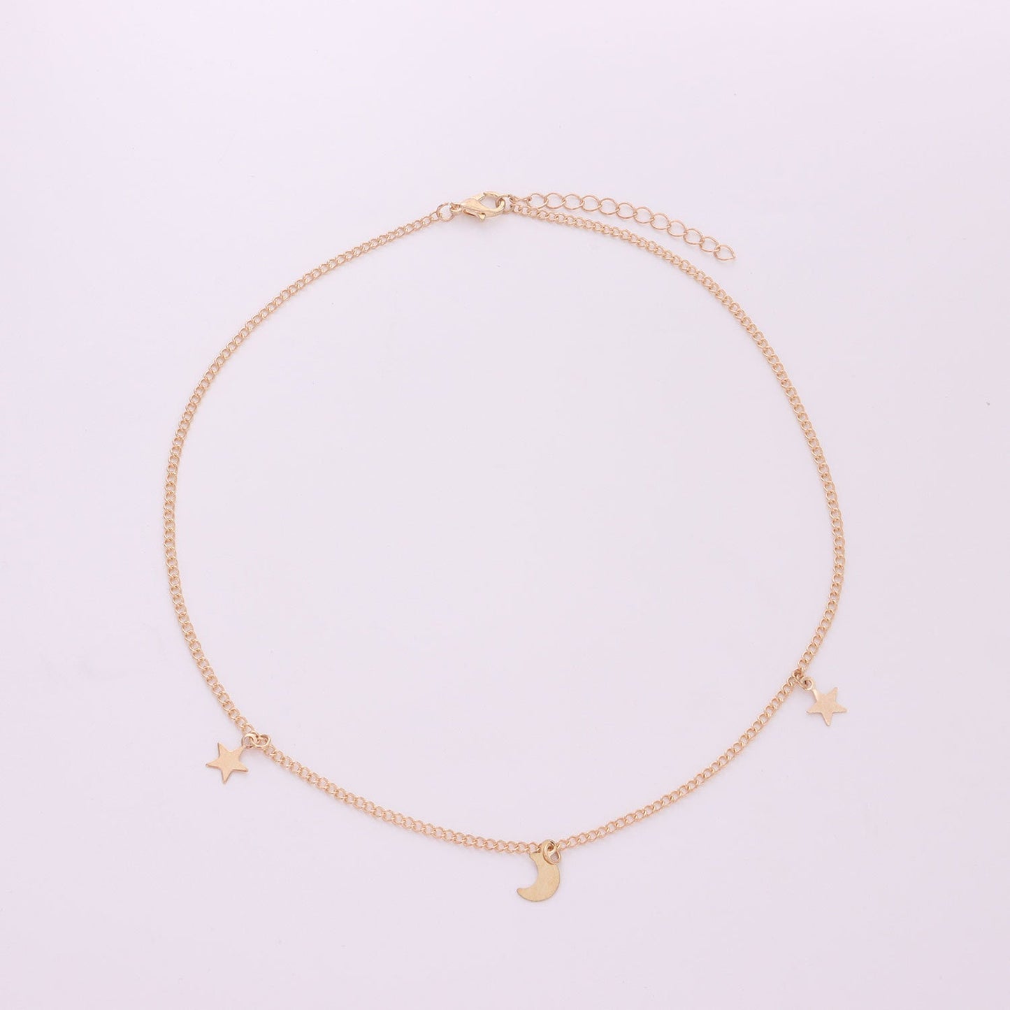 Moon Star Charms Necklace