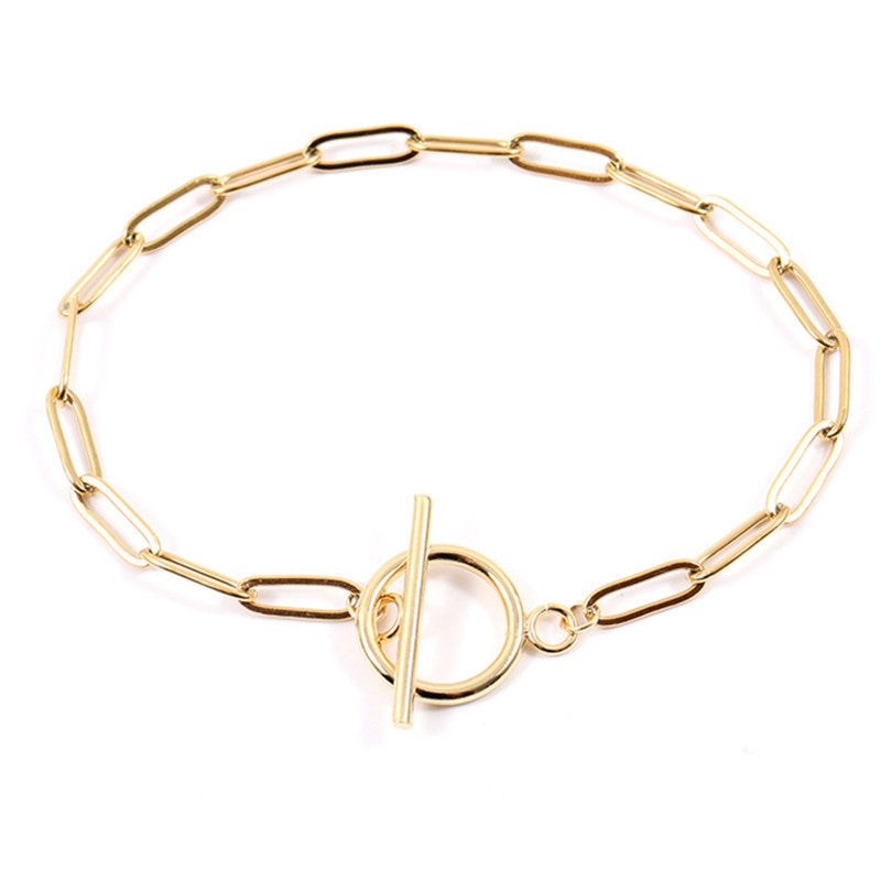 Elegant Baroque Pearl String Bracelet