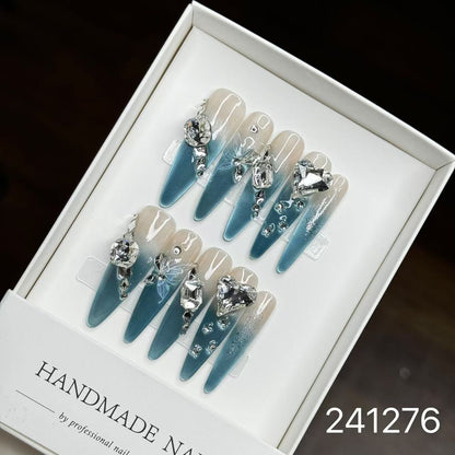 1028- Handmade press on nails fake nails removable