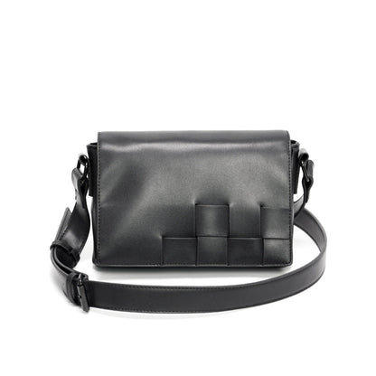 Shoulder bag men, fashion crossbody bag unisex, woven crossbody bag,