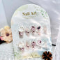 0954- Handmade press on nails fake nails removable