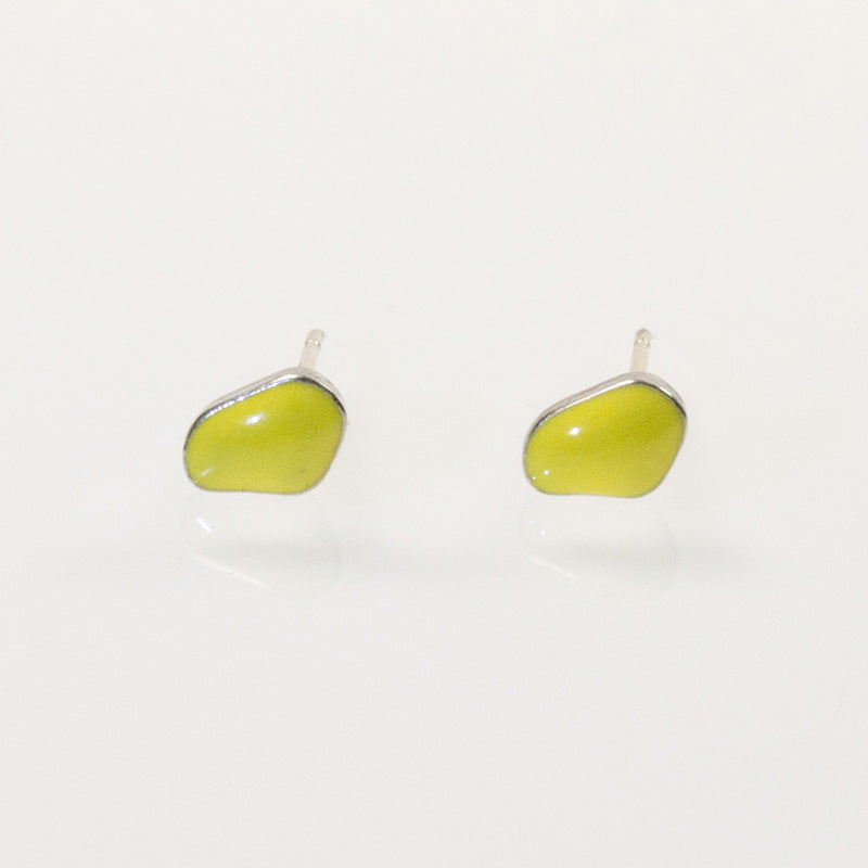 Irregular Geometry Simple Small Stud Earring