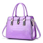 Fashion Shining Leather Large Capacity Crocodile Shoulder Bags