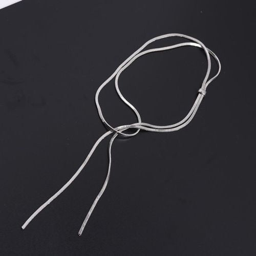 Long Pull Tassel Sweater Chain Simple Necklace