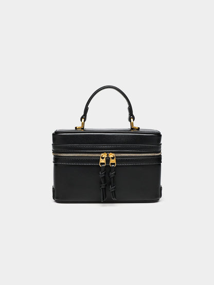 Chic Women's Bag Spring Shoulder Bag – Portable Hard Fashion Small Square Bag for Everyday Style Crossbody