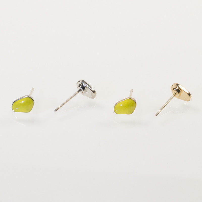 Irregular Geometry Simple Small Stud Earring