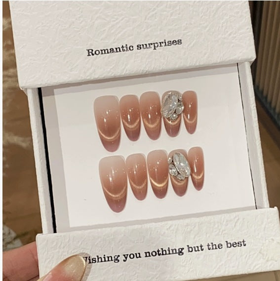 1035- Handmade press on nails fake nails removable