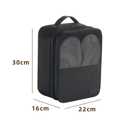 Shoe storage bag, anti-splashing thickened shoe box, travel storage shoe bag, can accommodate three pairs of shoe storage bag