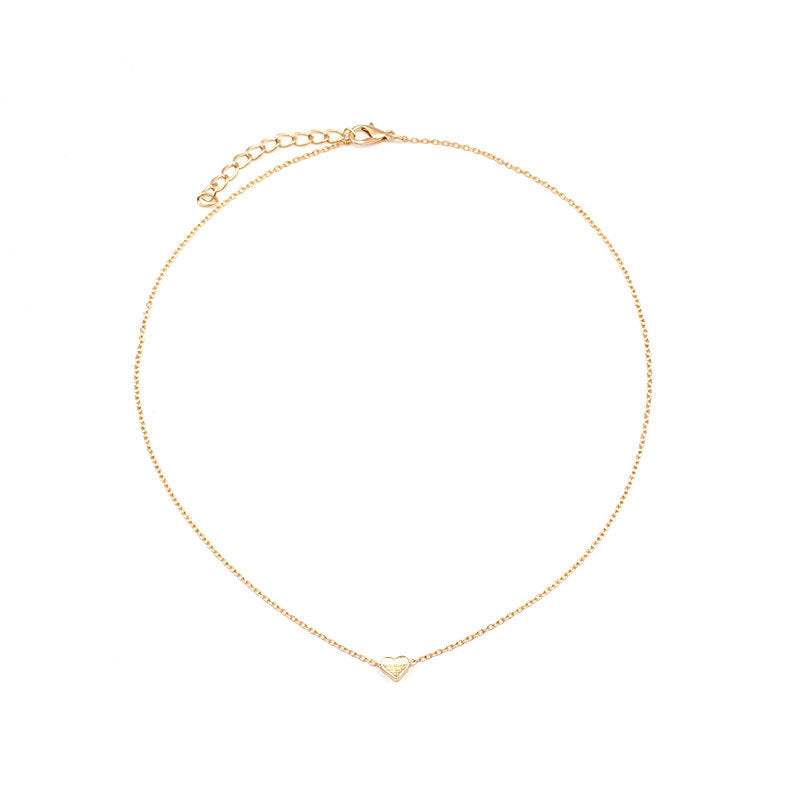Heart Love Short Necklace