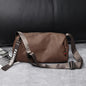 Men's bag small crossbody bag, men's shoulder bag, stylish casual street crossbody purse small