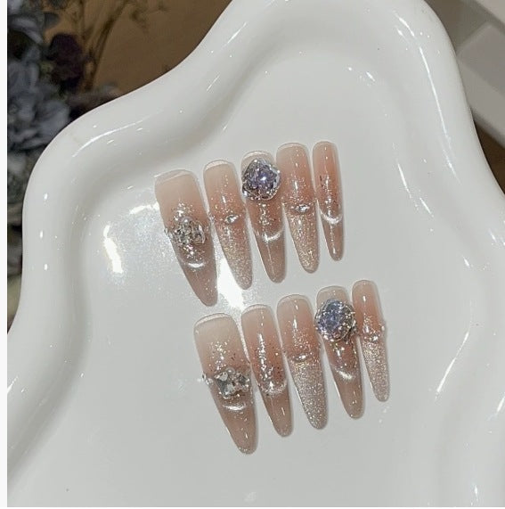1035- Handmade press on nails fake nails removable
