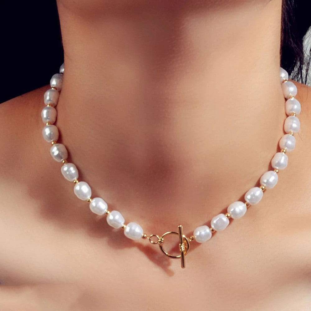 Pearl Daisy Necklace