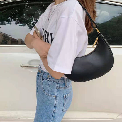 Elegant Small Shoulder Purse – Stylish shoulder Bag & Half Moon Bag for Women, Perfect Autumn Hobo Shoulder Handbag