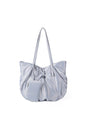 Casual Nylon Large Capacity Hobo Bag - Portable Tote Bag for Women with Design Pleated Shoulder Bag