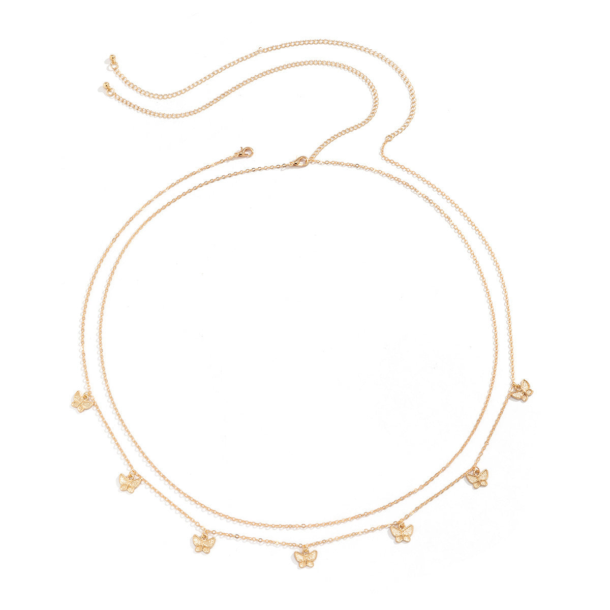 Summer Beach Custom love Double Sexy Punk Retro Chain