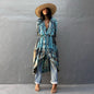 Women¡¯s Rayon Tie-Dye Beach Cover-Up ¨C Vacation Bikini Kimono, Sun Protection Swimsuit Outerwear