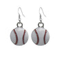 Rhinestone Football & Rugby Earrings for Women - Sparkling Sports Fan Dangle Drop Stud Earrings