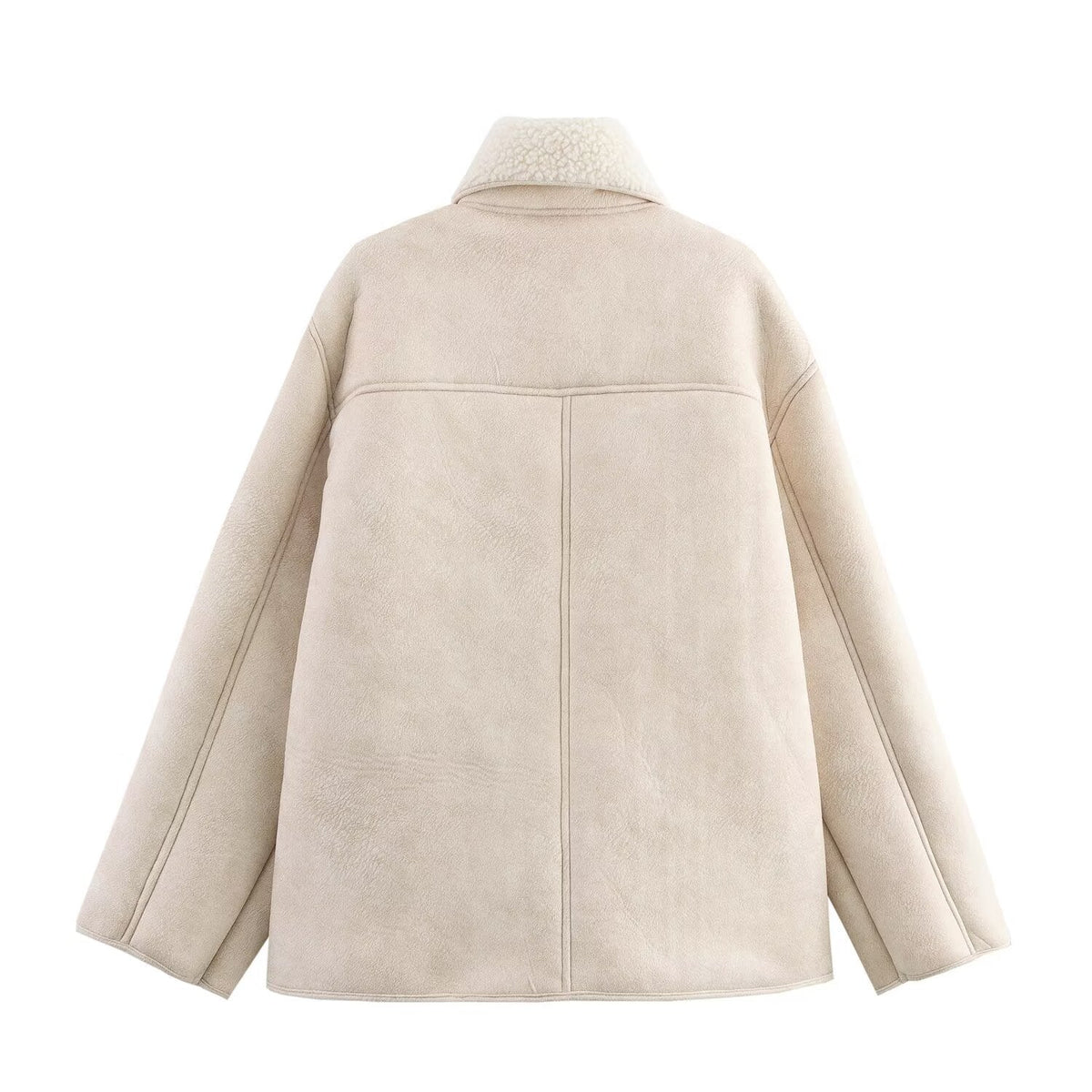 Reversible Fur & Leather Jacket coat