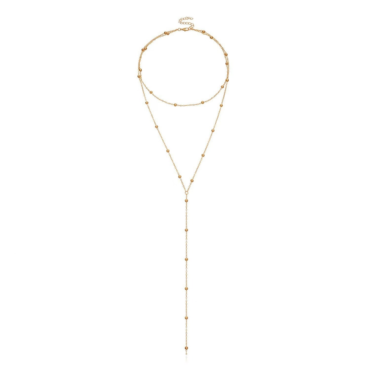 Sexy Tassel Long Necklace With Multiple Layers