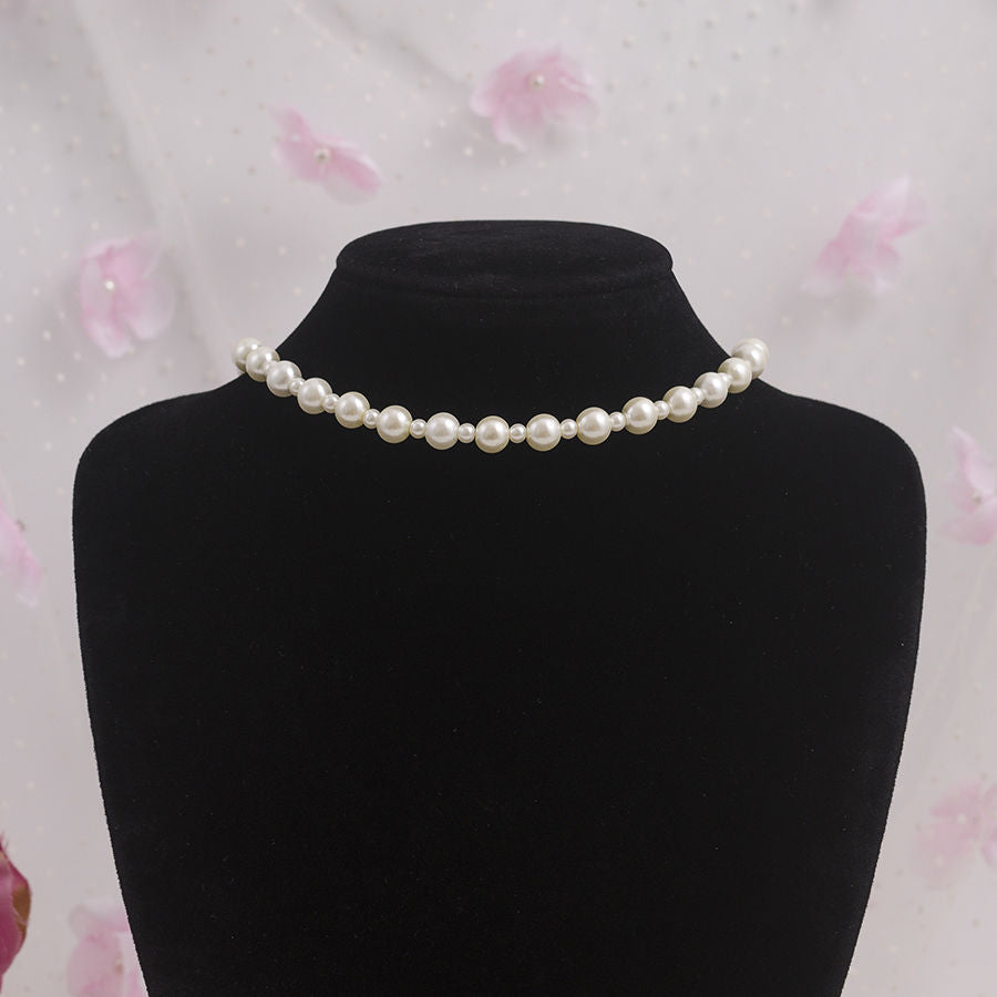Handmade Hawaiian Boho Summer Beach Pearl Beads Necklace