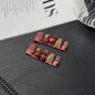 Original Sweet Cool Duck Beak Crimson Lips Cherry Handmade Press on Nails Wholesale