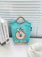 Leisure bag women's summer light cloth bag, large capacity shoulder tote bag, class commuter shoulder bag