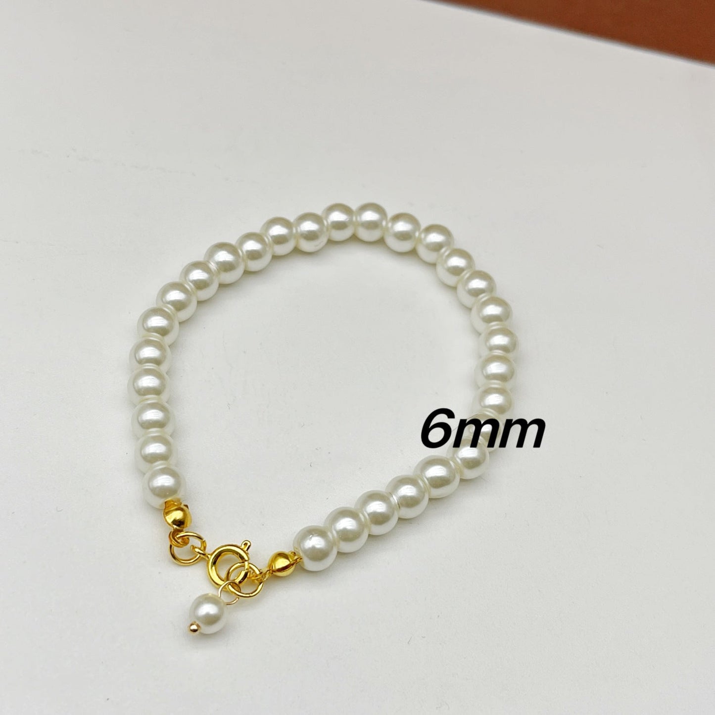 Glass Pearl Bracelet Woman Magnet Clasp