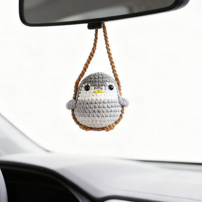 Car plant pendant Car decoration Rearview mirror pendant Creative wool in the car