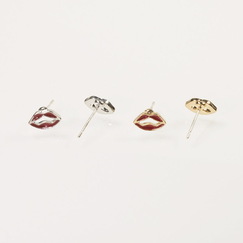 Sexy Mouth Lips Stud Earring