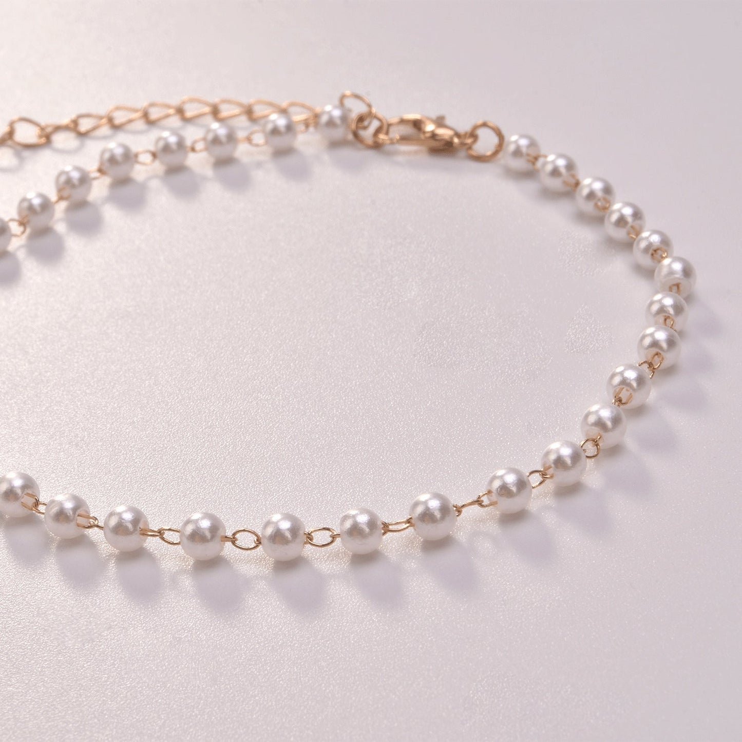 Pearl Beads Foot Bracelet