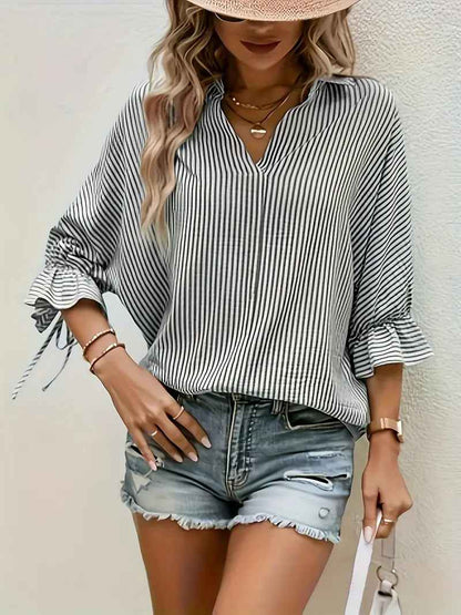 Clasi Women's Striped Blouse