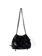 Commuter versatile chain bag, bow soft leather crossbody bag women, spring fashion shoulder crossbody bag