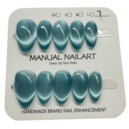 1026- Handmade press on nails fake nails removable