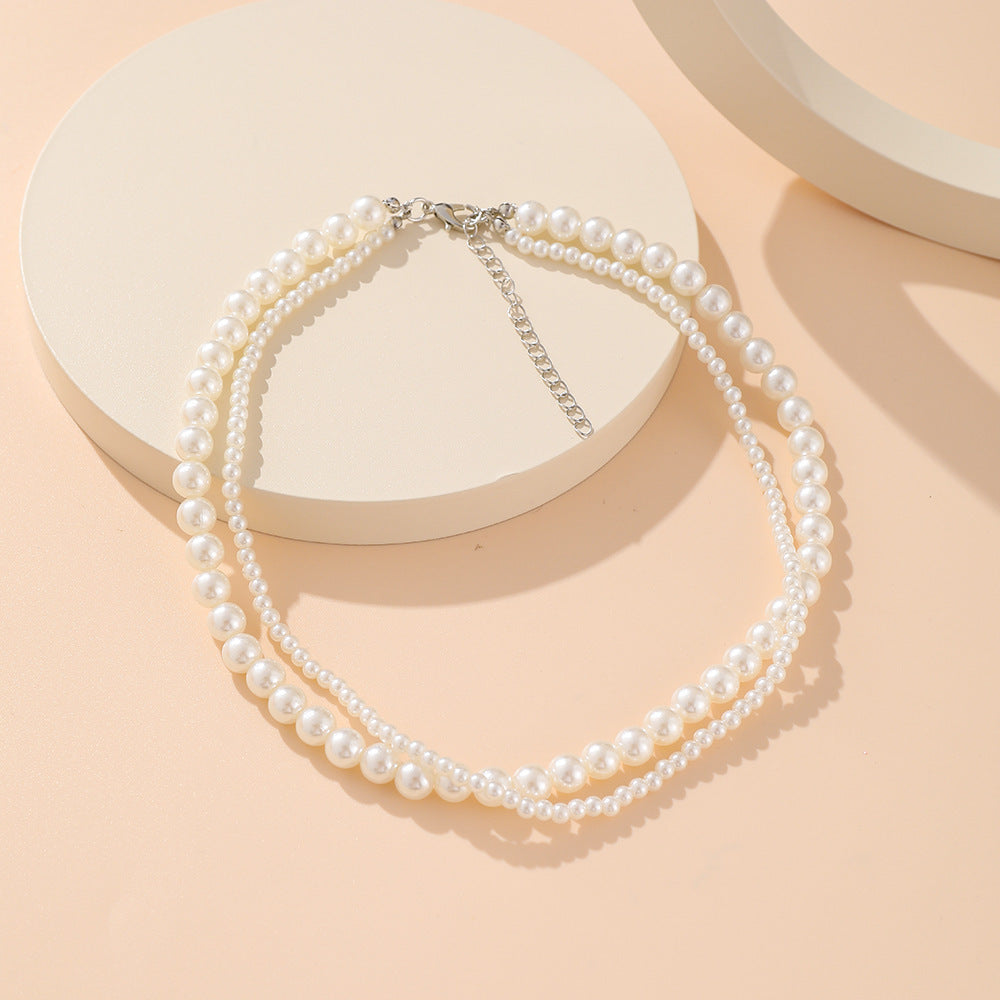 Imitation Pearl Necklace Wedding Pearl Necklace for Women