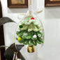 Christmas tree twist stick DIY handmade wind chime car hanging door hanging decoration pendant shopping mall activities