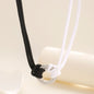 Vintage Round Rope Handmade Knot Choker Geometric Pendant