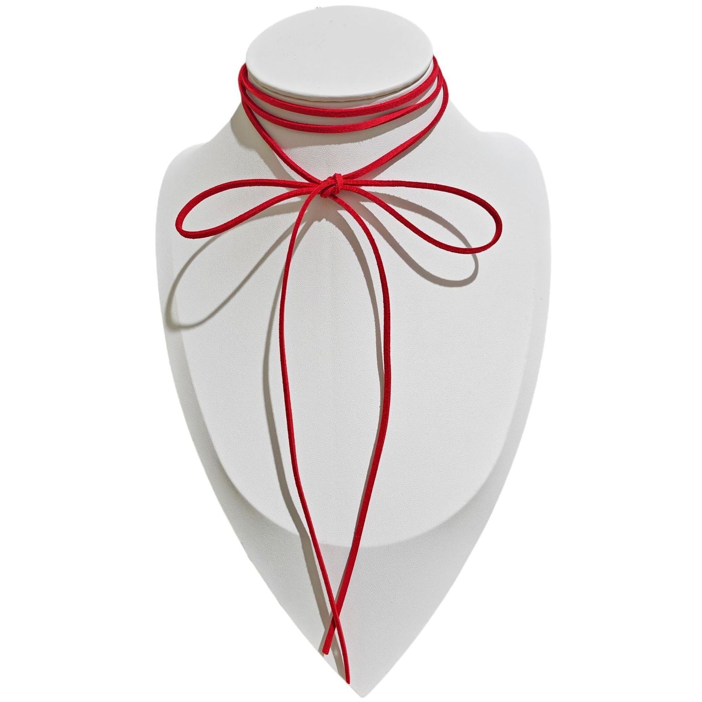 Thread Colored Hand Woven Rope Necklace