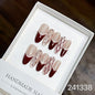 1028- Handmade press on nails fake nails removable