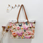 3D Print Fringe Bag – Reversible Large Beach Tote, Women's Washable Double-Sided Purse