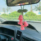 Car plant pendant Car decoration Rearview mirror pendant Creative wool in the car
