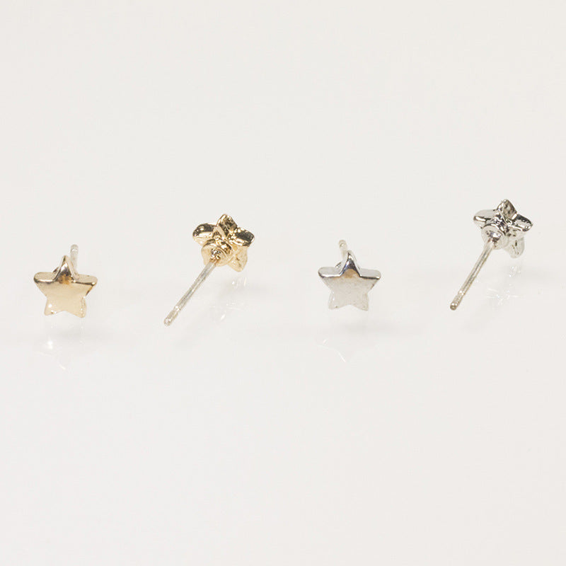 Ice cream butterfly stud earrings set