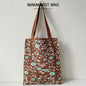 Quirky Knit Shoulder Bag – Novelty Large Tote, Commuter-Friendly Animal Purse
