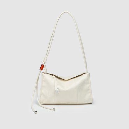 Stylish and minimalist design commuter hobo bag ladies, bag large capacity pleated shoulder shoulder bag, chic elegant shoulder purse