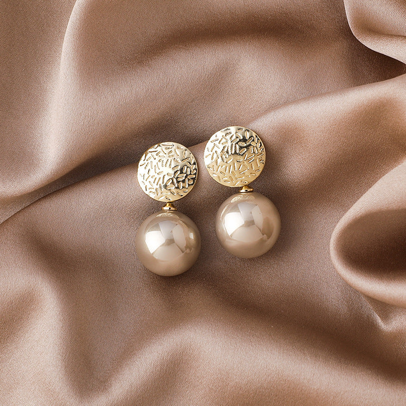 Pearl Geometric Sweet Elegant Women Dangle Earring