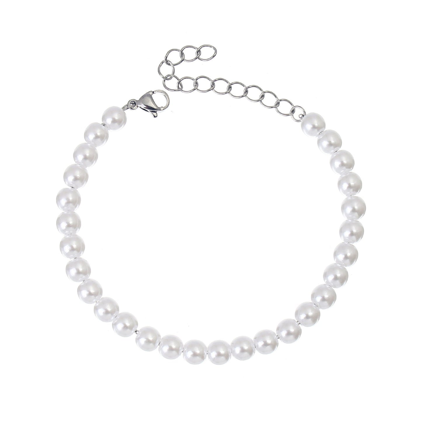 Beauty Pearl Beads Chain bracelet