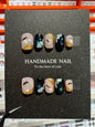 Christmas handmade nail wear temperament gentle nail art nail patch