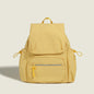 Simple nylon backpack, large capacity lightweight backpack purse, student class commuting bag, leisure sports travel backpack