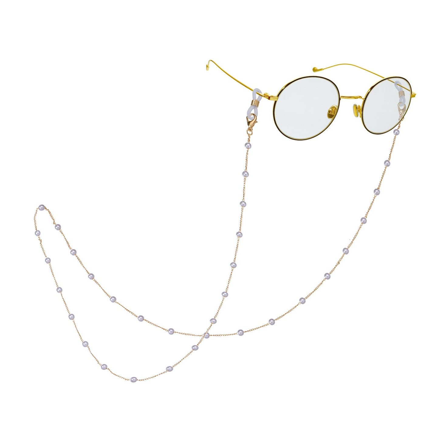 Beaded Pearl Eyeglass Chain